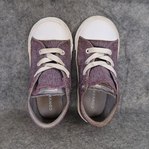 Converse Shoes Infant 9 Sneaker Chuck Taylor All Star Maddie Mouse Girls Toddler - Picture 9 of 14